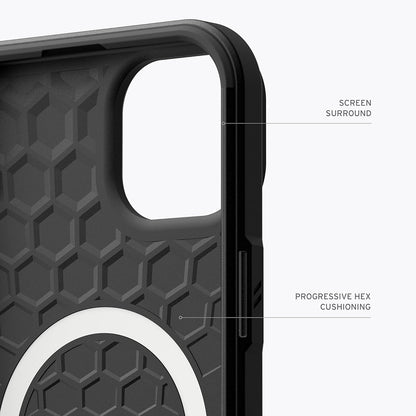 Coque MagSafe pour Apple iPhone 15 Plus, Urban Armor Gear, Civilian, Noire