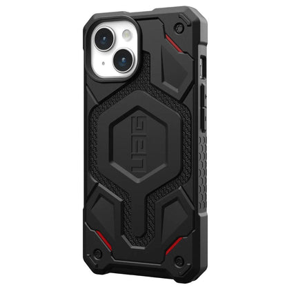 Coque MagSafe pour Apple iPhone 15 Plus, Urban Armor Gear, Monarch Pro Kevlar, Noire