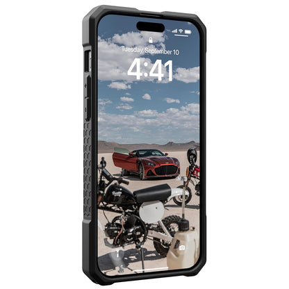 Coque MagSafe pour Apple iPhone 15 Plus, Urban Armor Gear, Monarch Pro Kevlar, Noire