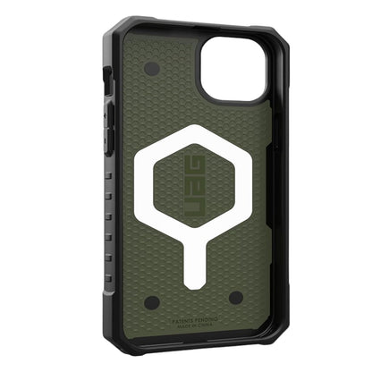 Coque MagSafe pour Apple iPhone 15 Plus, Urban Armor Gear, Pathfinder, Vert