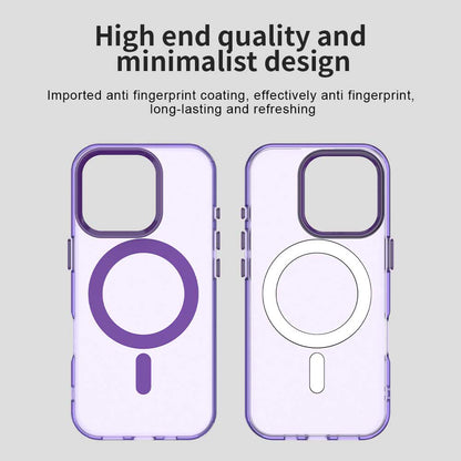 Coque MagSafe pour Apple iPhone 15 Pro Max, Techsuit, CandyCase, Violet