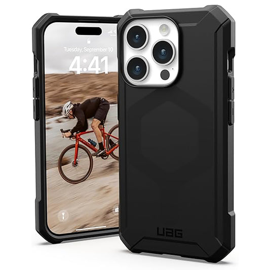 Coque MagSafe pour Apple iPhone 15 Pro Max, Urban Armor Gear, Essential Armor, Noire