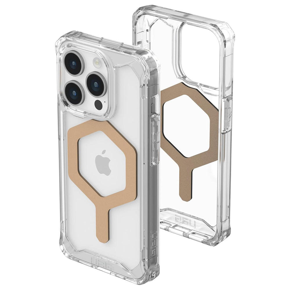 Coque MagSafe pour Apple iPhone 15 Pro Max, Urban Armor Gear, Plyo, Dorée