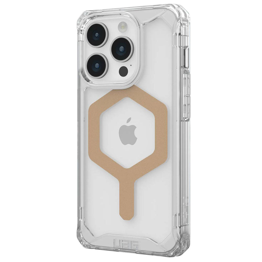 Coque MagSafe pour Apple iPhone 15 Pro Max, Urban Armor Gear, Plyo, Dorée