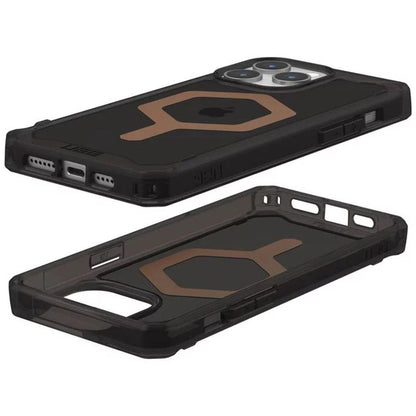 Coque MagSafe pour Apple iPhone 15 Pro Max, Urban Armor Gear, Plyo, Marron