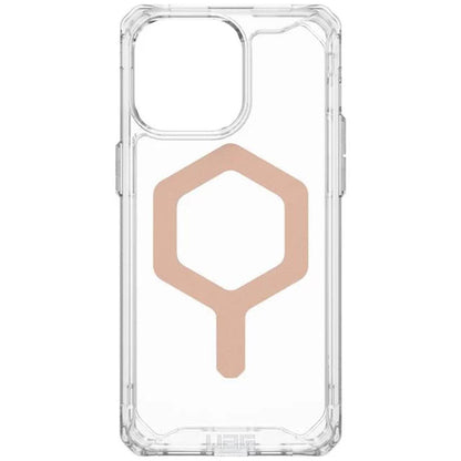 Coque MagSafe pour Apple iPhone 15 Pro Max, Urban Armor Gear, Plyo, Rose Doré