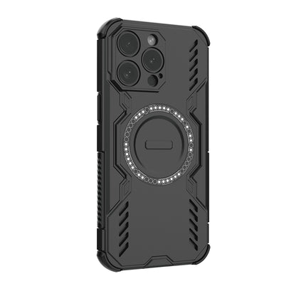 Coque MagSafe pour Apple iPhone 15 Pro, Techsuit, ArmorMag, Noire