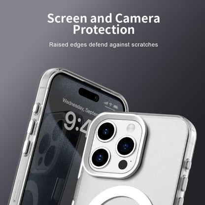 Coque MagSafe pour Apple iPhone 15 Pro, Techsuit, CandyCase, Blanche