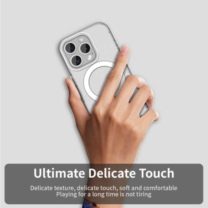 Coque MagSafe pour Apple iPhone 15 Pro, Techsuit, CandyCase, Blanche