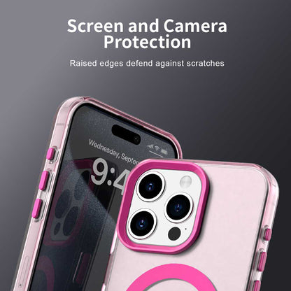 Coque MagSafe pour Apple iPhone 15 Pro, Techsuit, CandyCase, Rose