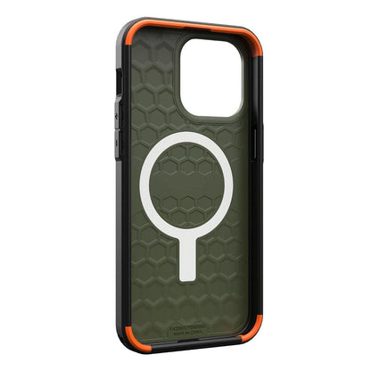 Coque MagSafe pour Apple iPhone 15 Pro, Urban Armor Gear, Civilian, Vert
