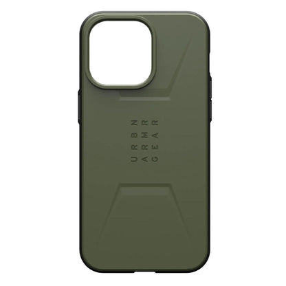 Coque MagSafe pour Apple iPhone 15 Pro, Urban Armor Gear, Civilian, Vert