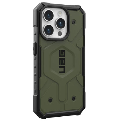 Coque MagSafe pour Apple iPhone 15 Pro, Urban Armor Gear, Pathfinder, Vert