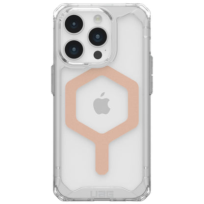 Coque MagSafe pour Apple iPhone 15 Pro, Urban Armor Gear, Plyo, Rose Doré