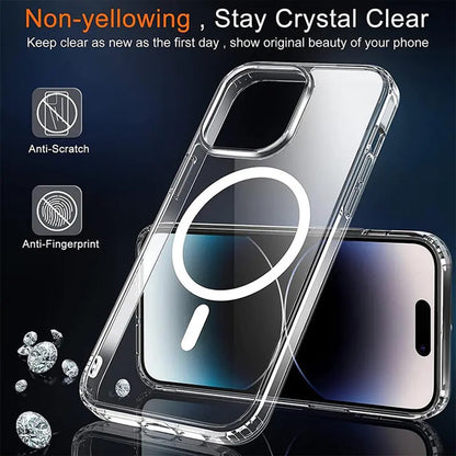 Coque MagSafe pour Apple iPhone 15, Techsuit, Pro, Noire