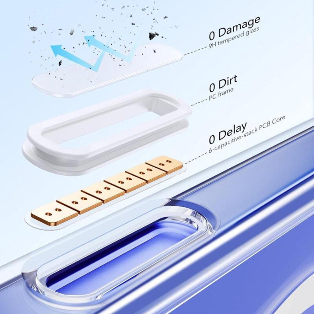 Coque MagSafe pour Apple iPhone 16, ESR, Classic Hybrid Kickstand Slide, Transparente