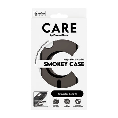 MagSafe Case for Apple iPhone 16, PanzerGlass, Urban Combat Care, Black