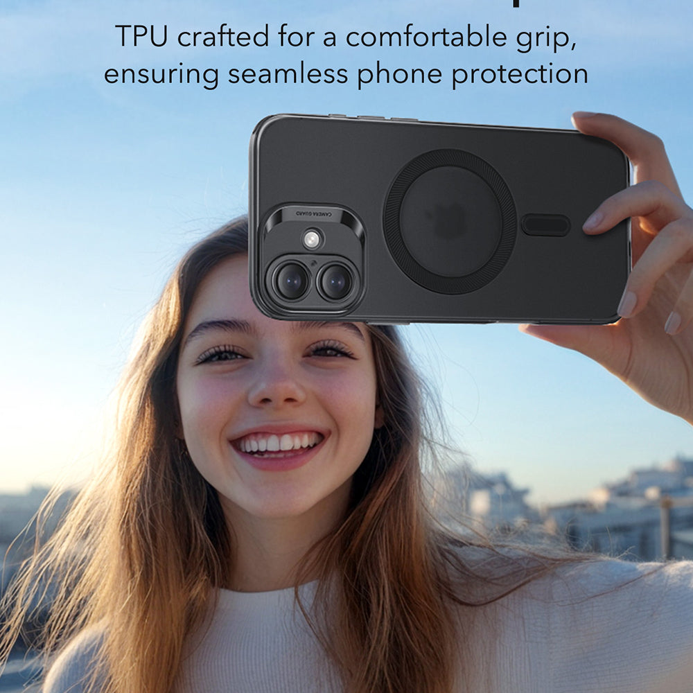 Coque MagSafe pour Apple iPhone 16 Plus, ESR, Zero, Noire Satinée