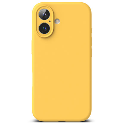 Coque MagSafe pour Apple iPhone 16 Plus, Ringke, Silicone, Jaune