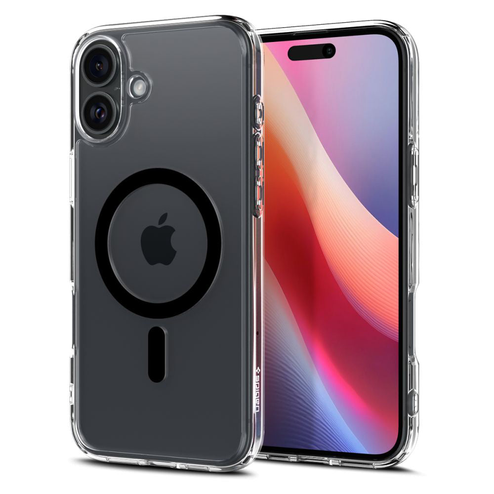 Coque MagSafe pour Apple iPhone 16 Plus, Spigen, Ultra Hybrid, Noire