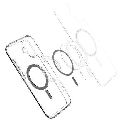 Coque MagSafe pour Apple iPhone 16 Plus, Spigen, Ultra Hybrid, Noire