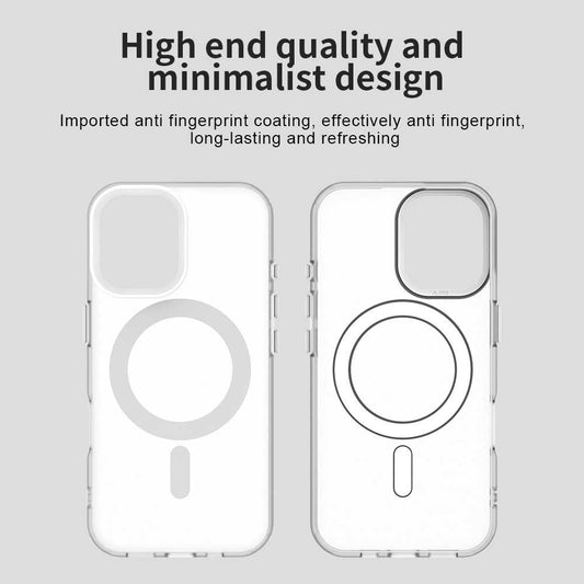 Coque MagSafe pour Apple iPhone 16 Plus, Techsuit, CandyCase, Blanche