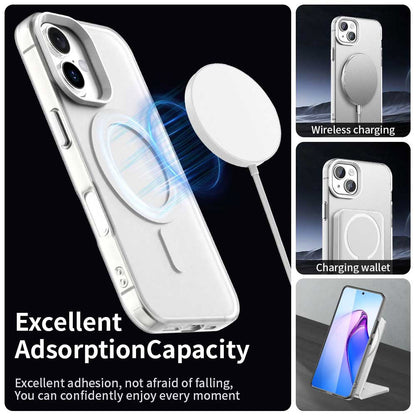 Coque MagSafe pour Apple iPhone 16 Plus, Techsuit, CandyCase, Blanche