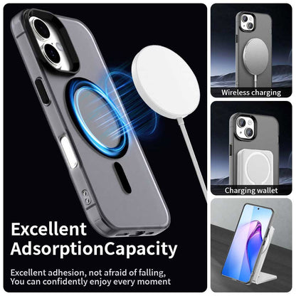 Coque MagSafe pour Apple iPhone 16 Plus, Techsuit, CandyCase, Noire