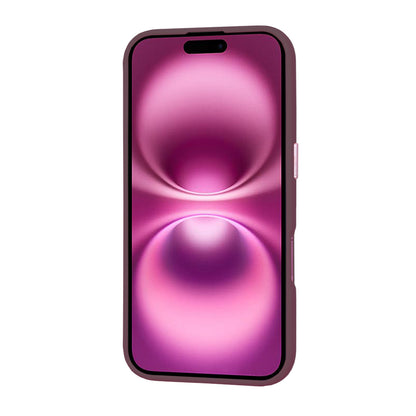 Coque MagSafe pour Apple iPhone 16 Plus, Techsuit, HaloFrost, Bordeaux