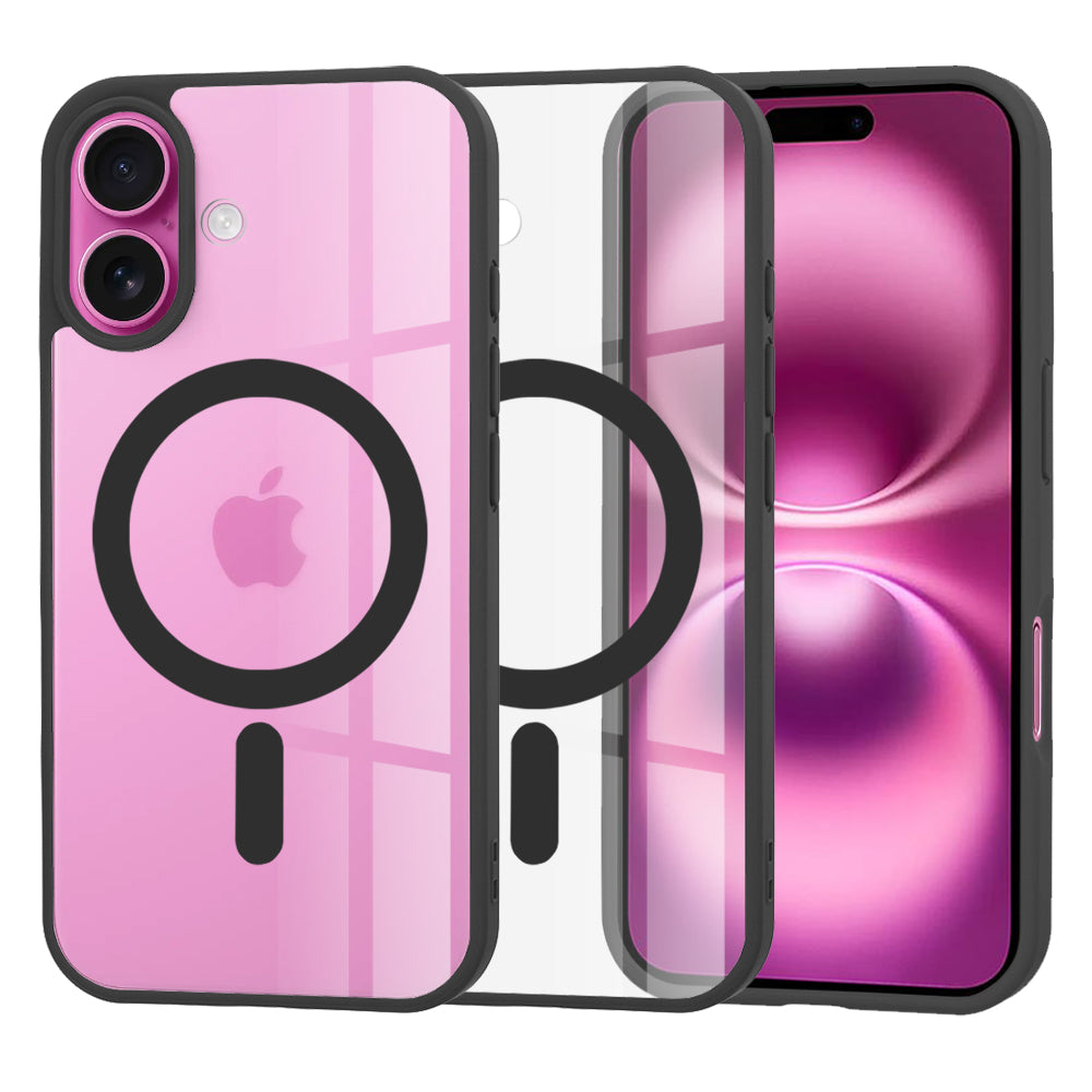 MagSafe Case for Apple iPhone 16 Plus, Techsuit, Pro, Black