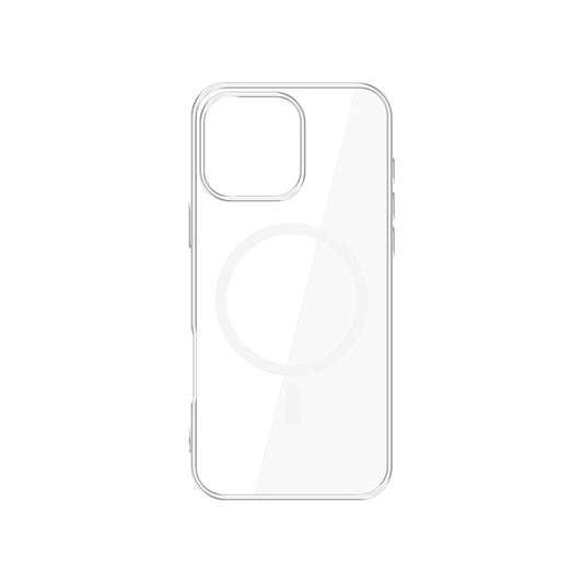 Coque MagSafe pour Apple iPhone 16 Pro, 3MK, Clear MagCase, Transparente