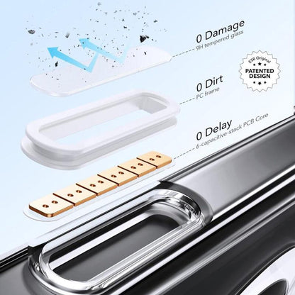 Coque MagSafe pour Apple iPhone 16 Pro, ESR, Classic Hybrid Kickstand Slide, Transparente