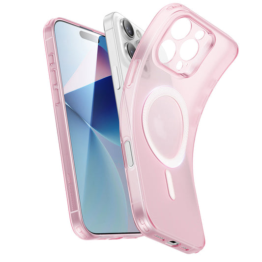 Housse MagSafe pour Apple iPhone 16 Pro, ESR, Zero, Rose Satiné