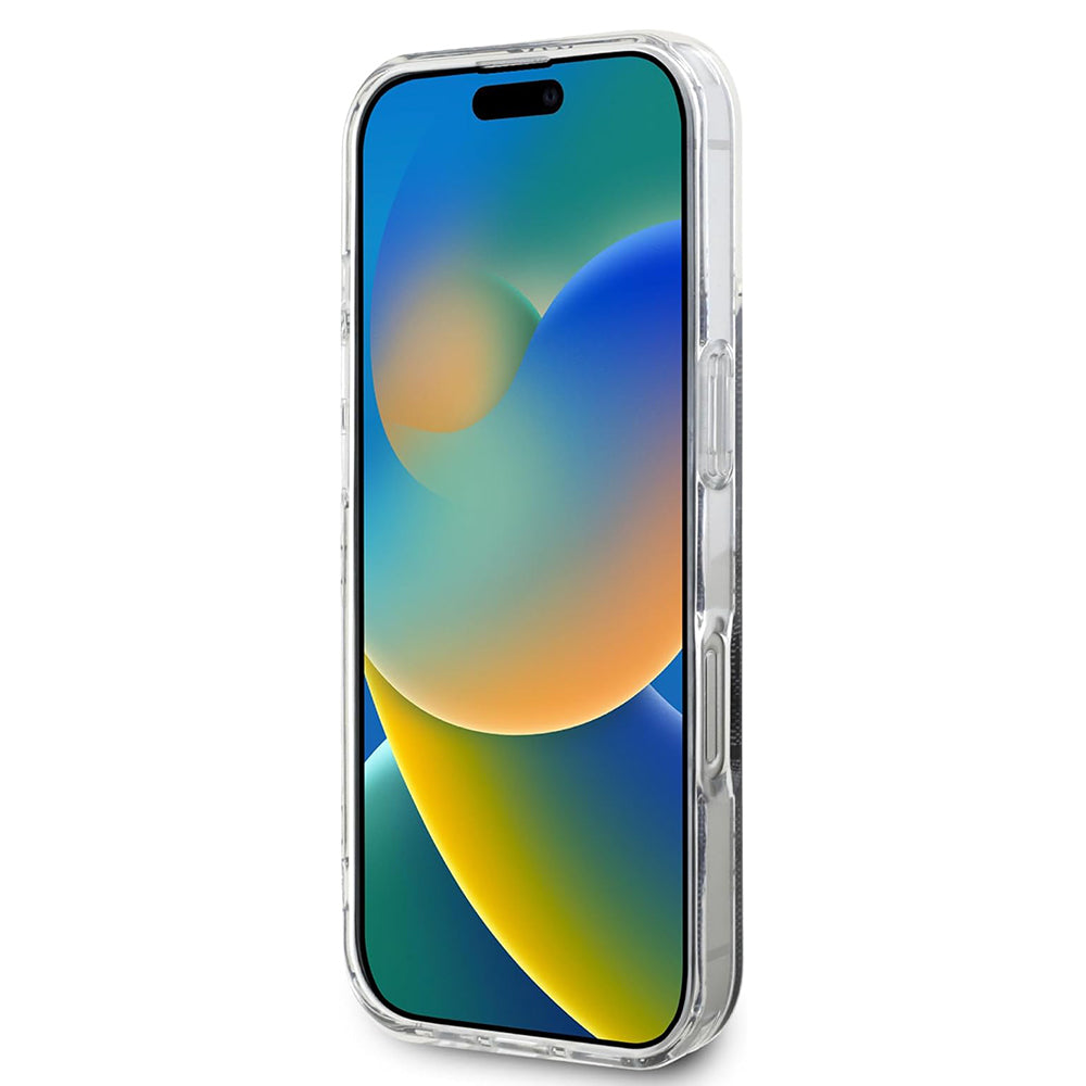 Étui MagSafe pour Apple iPhone 16 Pro, Guess, IML 4G, Noir