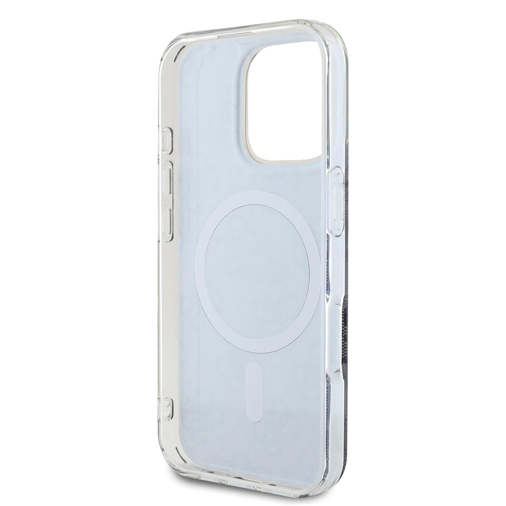 Étui MagSafe pour Apple iPhone 16 Pro, Guess, IML 4G, Noir