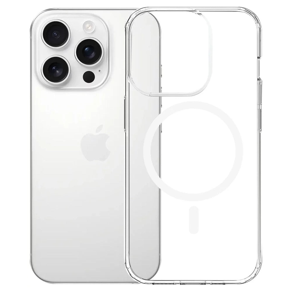 Coque MagSafe pour Apple iPhone 16 Pro Max, 3MK, Armor MagCase, Transparente