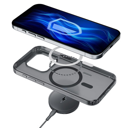 Coque MagSafe pour Apple iPhone 16 Pro Max, 3MK, Frosty MagCase, Noire