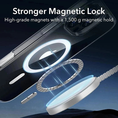 Coque MagSafe pour Apple iPhone 16 Pro Max, ESR, Classic Hybrid Slide, Transparente