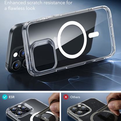 Coque MagSafe pour Apple iPhone 16 Pro Max, ESR, Classic Hybrid, Transparente