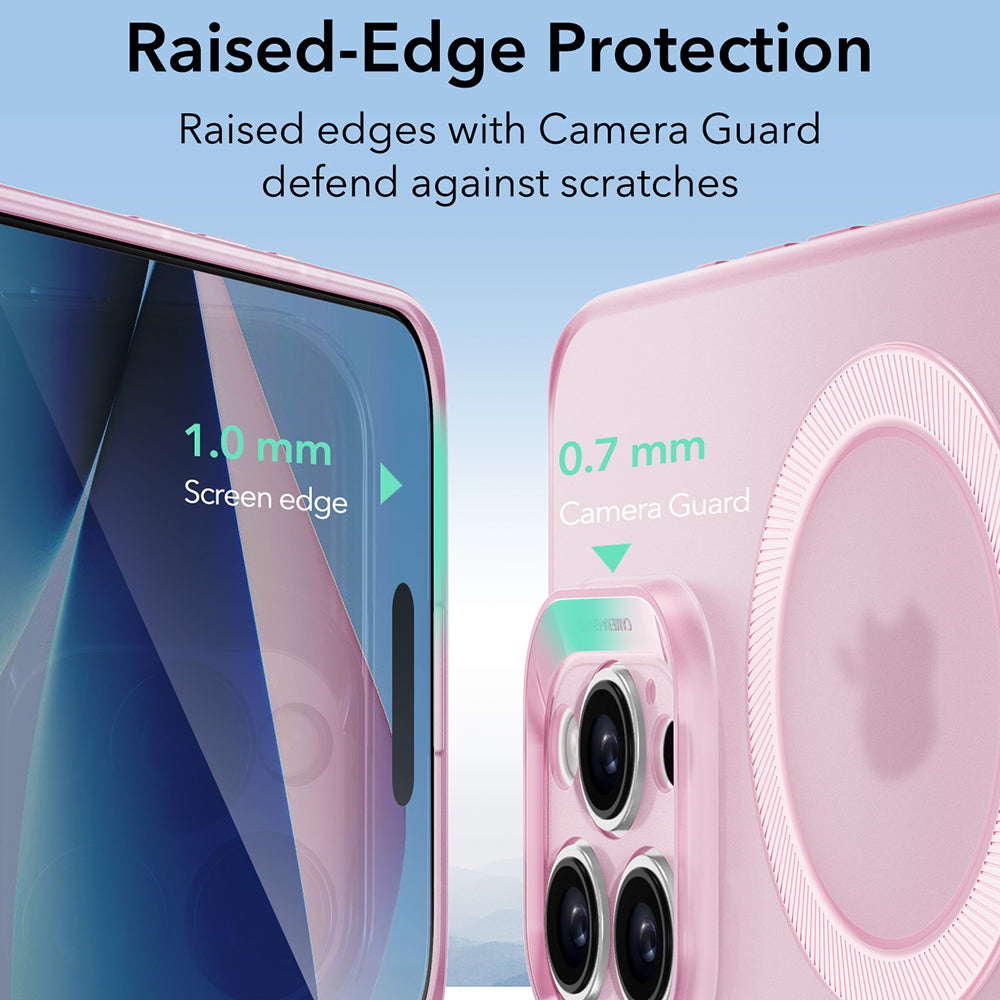 Coque MagSafe pour Apple iPhone 16 Pro Max, ESR, Zero, Rose Satiné