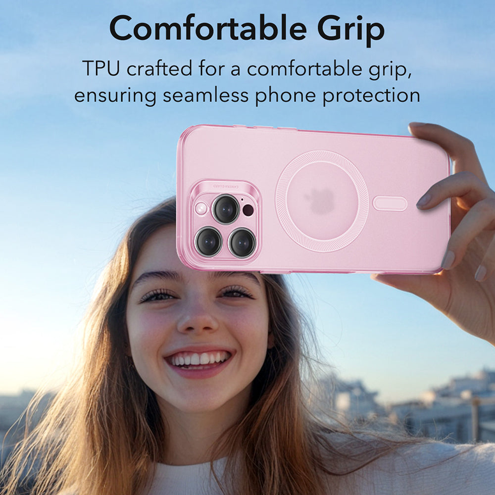Coque MagSafe pour Apple iPhone 16 Pro Max, ESR, Zero, Rose Satiné