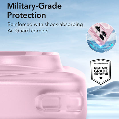 Coque MagSafe pour Apple iPhone 16 Pro Max, ESR, Zero, Rose Satiné