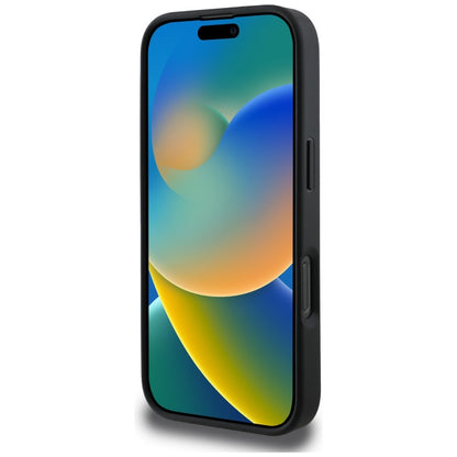 Étui MagSafe pour Apple iPhone 16 Pro Max, Guess, Cardslot 4G Stripes, Noir