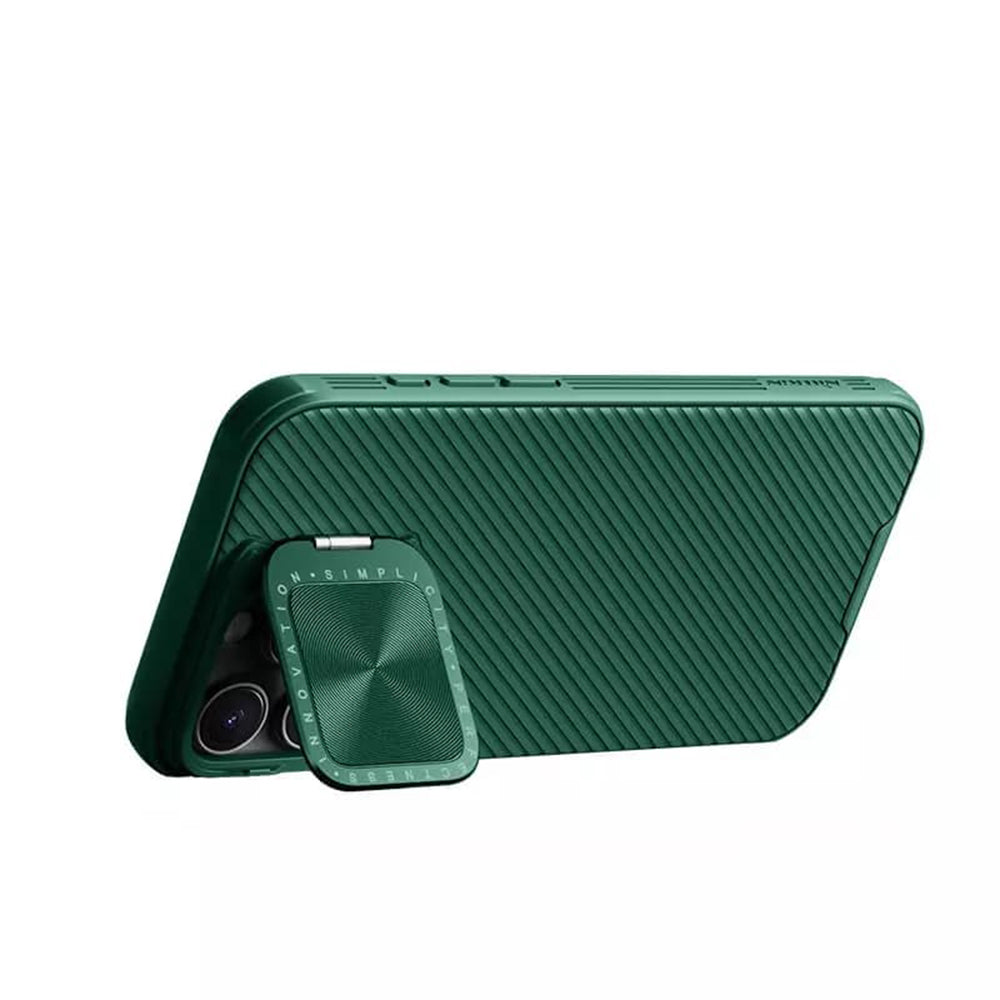 Coque MagSafe pour Apple iPhone 16 Pro Max, Nillkin, CamShield Prop, Vert