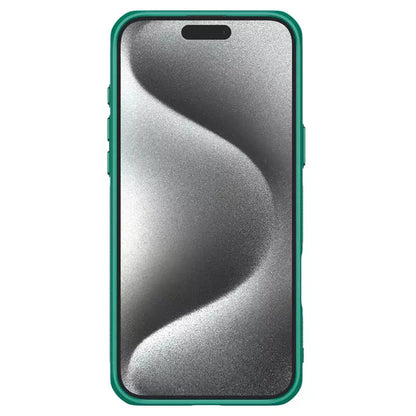 Coque MagSafe pour Apple iPhone 16 Pro Max, Nillkin, Iceblade Prop (sans découpe pour caméra), Vert