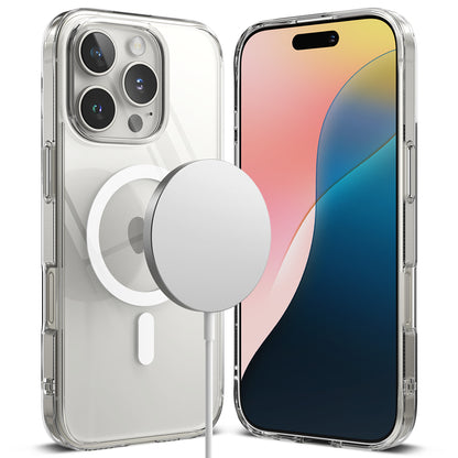 Coque MagSafe pour Apple iPhone 16 Pro Max, Ringke, Fusion, Transparente