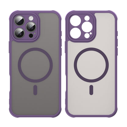 Coque MagSafe pour Apple iPhone 16 Pro Max, Techsuit, HaloFrost II, Violet