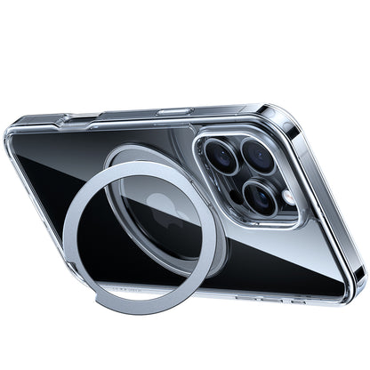 Coque MagSafe pour Apple iPhone 16 Pro Max, Torras, Ostand Pro, Transparente