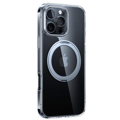 Coque MagSafe pour Apple iPhone 16 Pro Max, Torras, Ostand Pro, Transparente