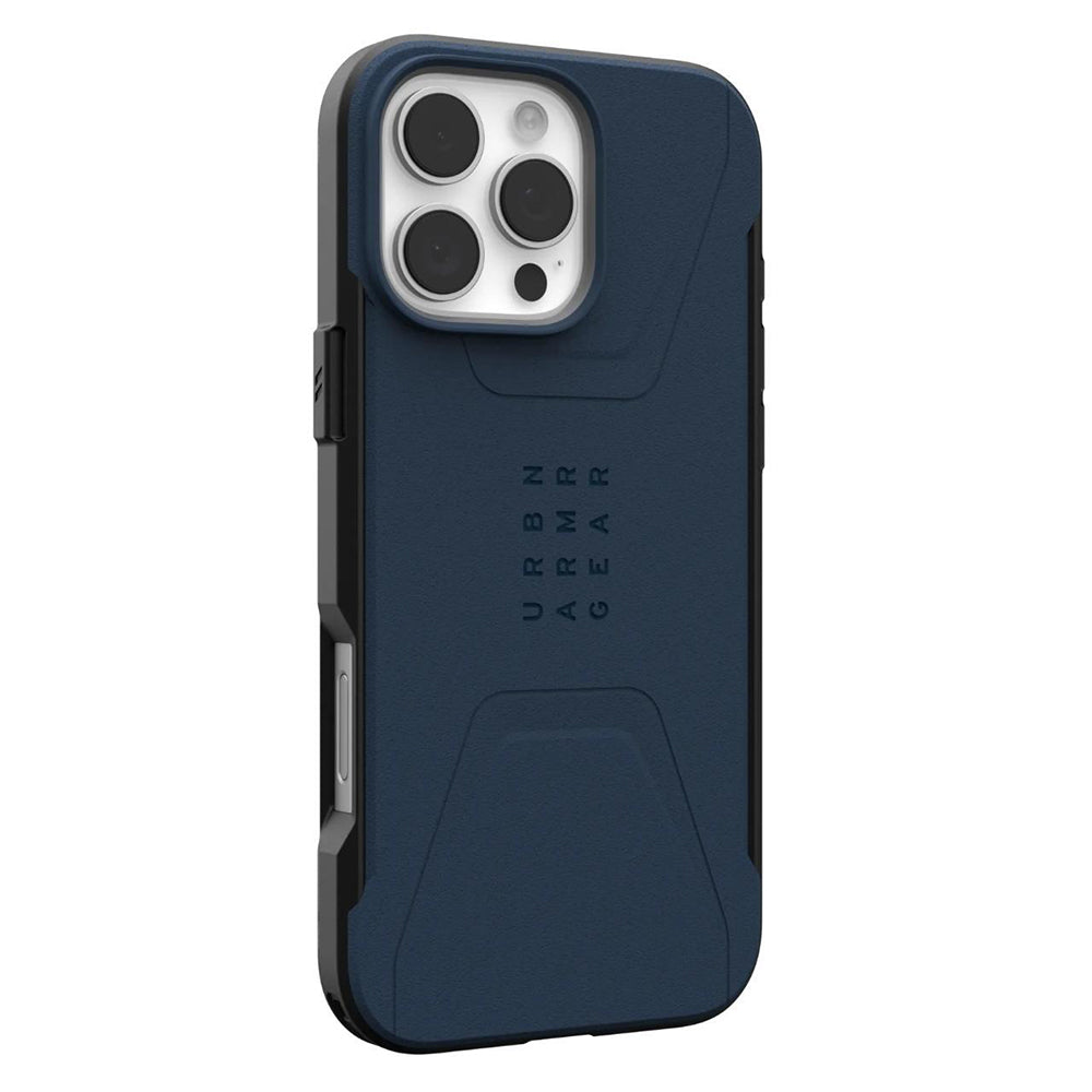 Coque MagSafe pour Apple iPhone 16 Pro Max, Urban Armor Gear, Civilian, Bleu marine